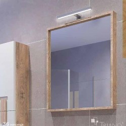 Дърбан - Огледало за баня с PVC рамка